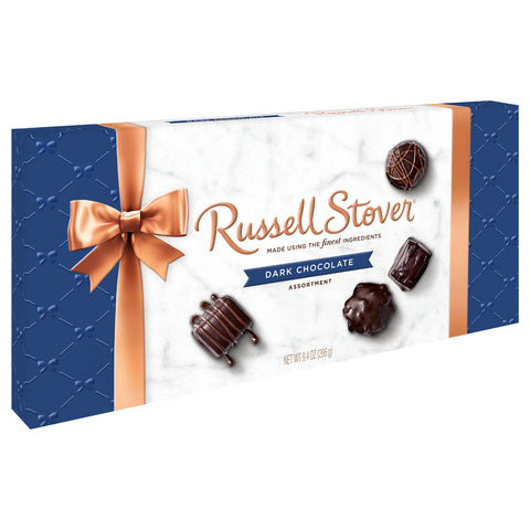 Russell Stover Assorted Dark Chocolate 9.4 OZ