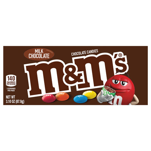 M&M's Theater Box Milk Chocolate 3.1 OZ