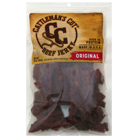 Cattleman's Cut Original Beef Jerky 10 oz - 6 Pack