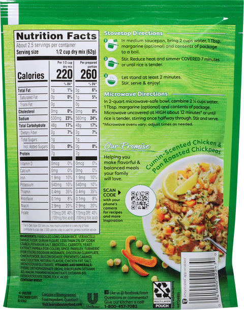 Knorr Rice & Sauce Chicken Broccoli 5.5 OZ