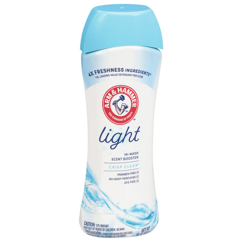 Arm & Hammer Light In-Wash Crisp Clean Scent Booster 18 oz