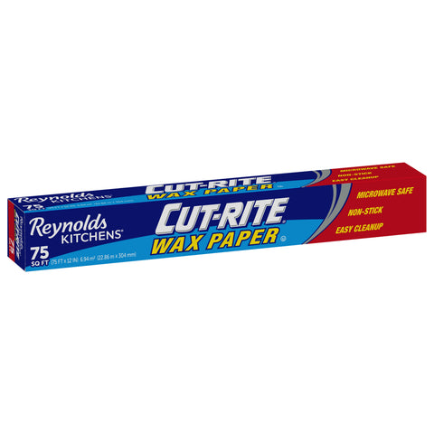 Reynolds Wrap Cut Rite Wax Paper 75 SF
