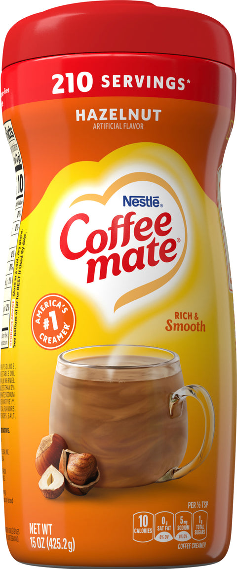 Coffee Mate Creamer Hazelnut 15 OZ