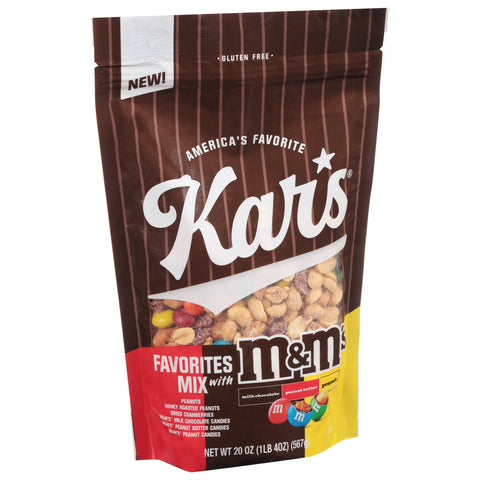 Kar's Assorted Favorites Mix with M&M's 20 oz