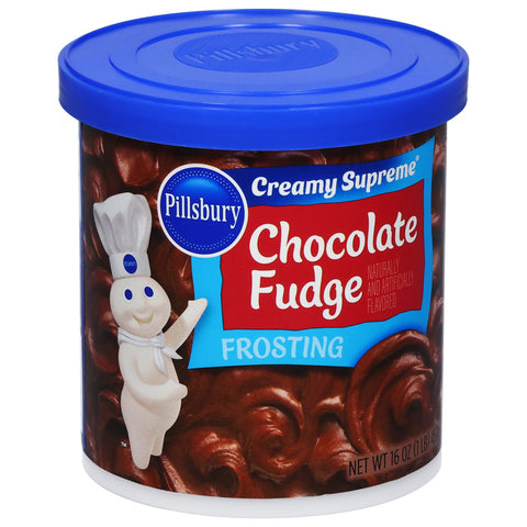 Pillsbury Creamy Supreme Chocolate Fudge Frosting 16 OZ