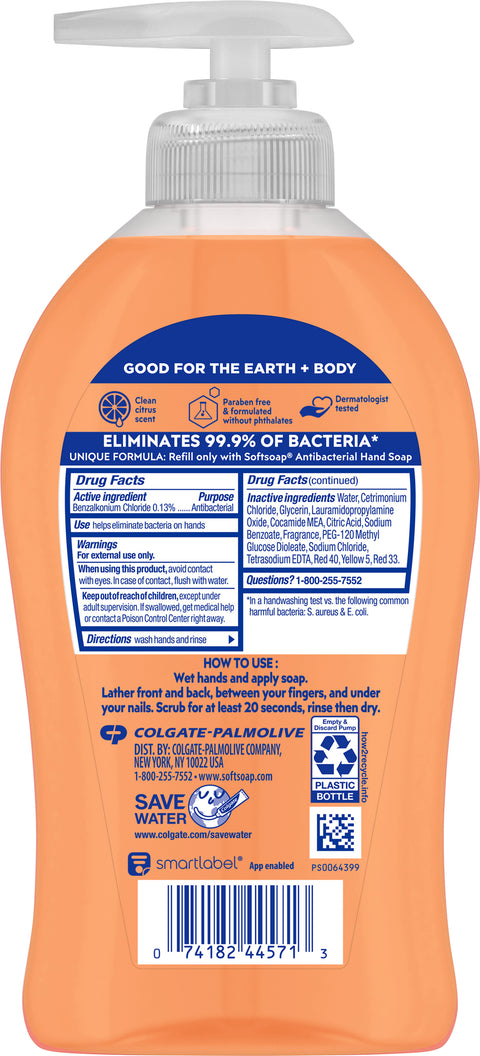 Softsoap Liquid Hand Soap Crisp Clean 11.25 FZ