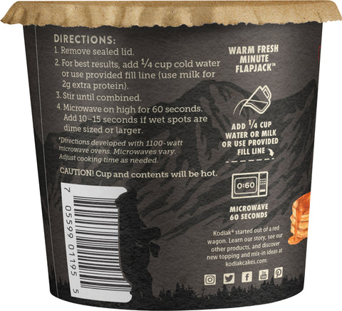 Kodiak Cakes Buttermilk & Maple Flapjack Mix 2.15 OZ