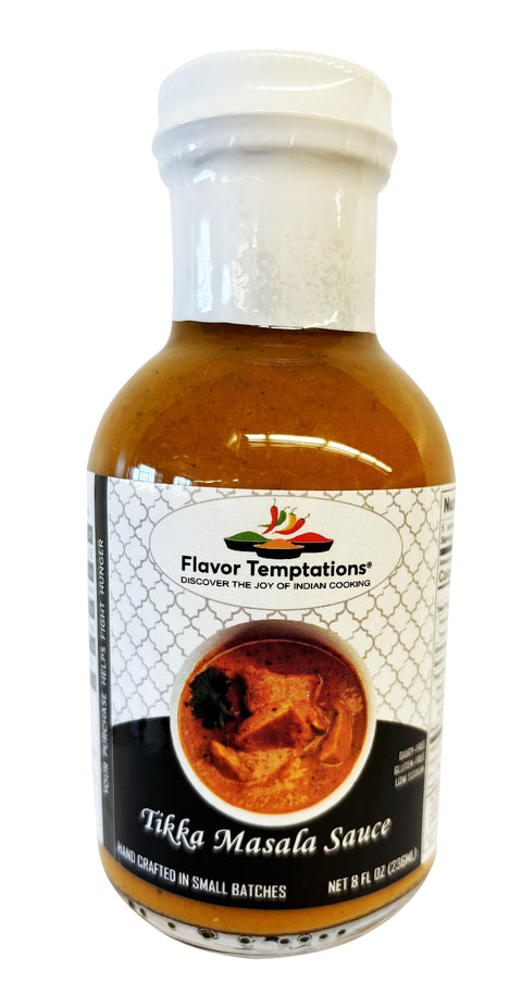 Flavor Temptations Tikka Masala Sauce - 8 FL OZ 12 Pack