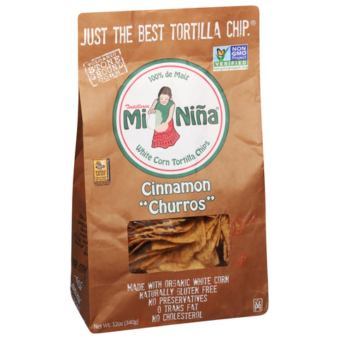 Mi Nina Cinnamon Churros Tortilla Chips 12 OZ