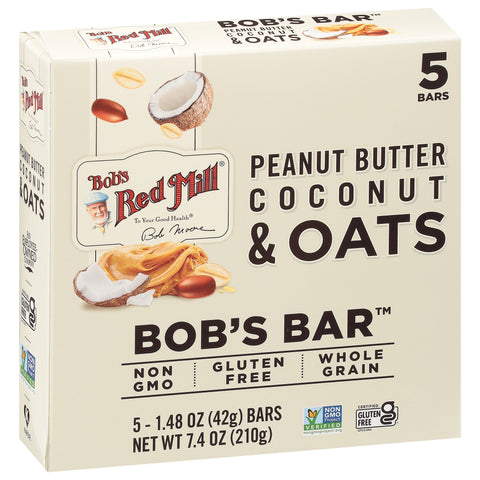 Bob's Red Mill Peanut Butter Coconut And Oats Bar 7.4 OZ