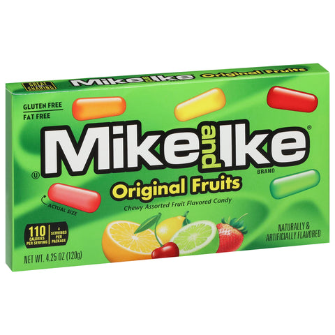 Mike And Ike Original Fruits Theater Box 4.25 OZ