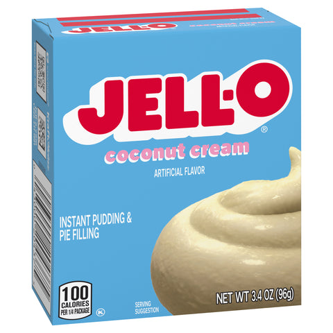 Jell-O Mix Pudding Instant Coconut 3.4 OZ