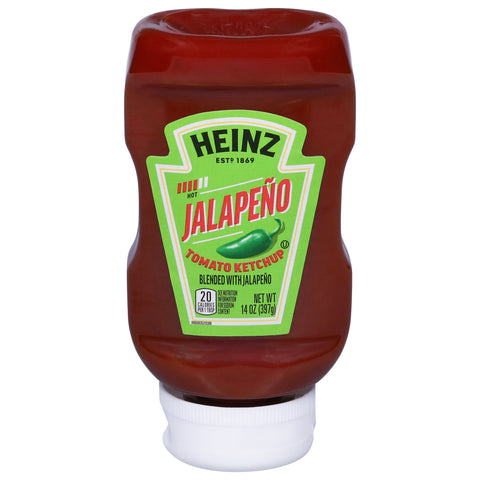 Heinz Jalapeno Tomato Ketchup, 14 oz Bottle