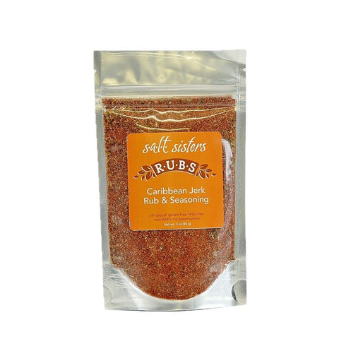 s.a.l.t. sisters Caribbean Jerk Rub & Seasoning - 3 OZ 6 Pack