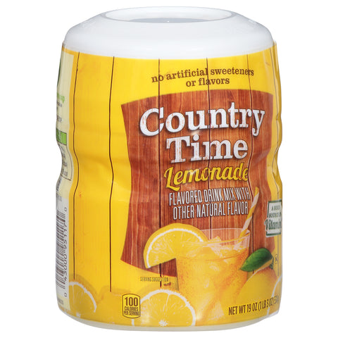 Country Time Drink Mix Lemonade 8Qt 19 OZ