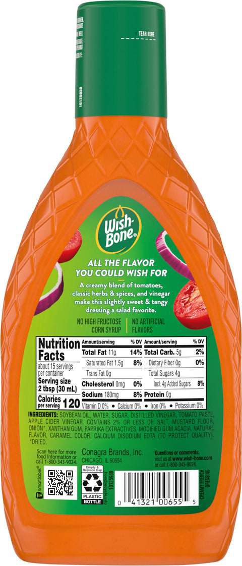 Wish-Bone Deluxe French Dressing 15 FZ