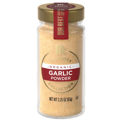 McCormick Gourmet Organic Garlic Powder - 2.25 OZ 3 Pack
