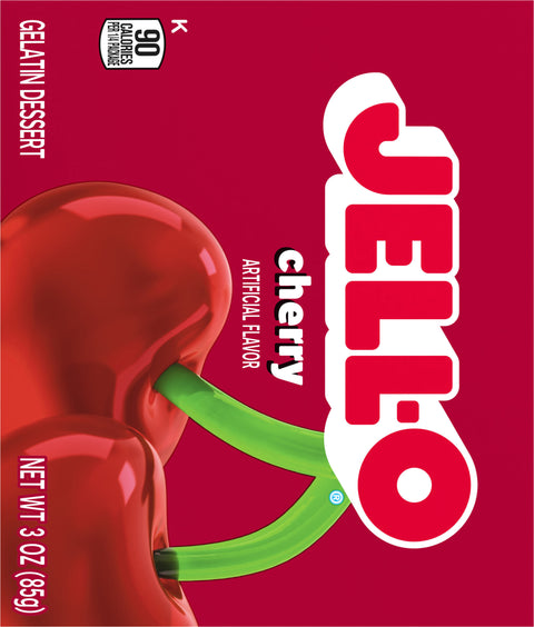Jell-O Mix Gelatin Cherry 3 OZ