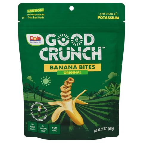 Dole Good Crunch Original Banana Bites 2.5 oz - 6 Pack
