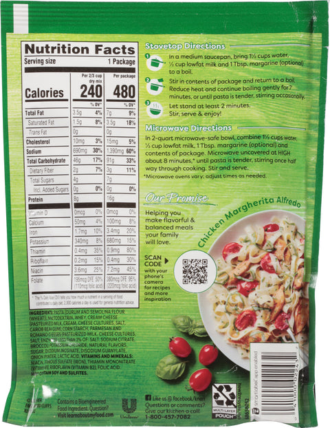 Knorr Noodles & Sauce Alfredo Broccoli 4.5 OZ