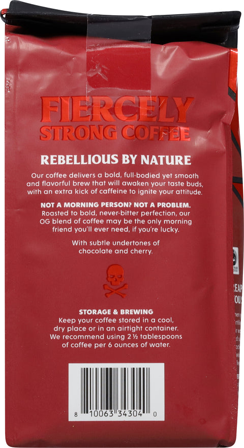 Death Wish Coffee Co Ground Dark Roast Coffee 10 OZ