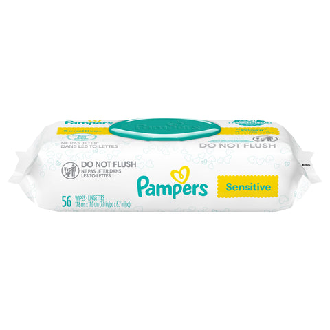 Pampers Wipes Sensitive 56 CT