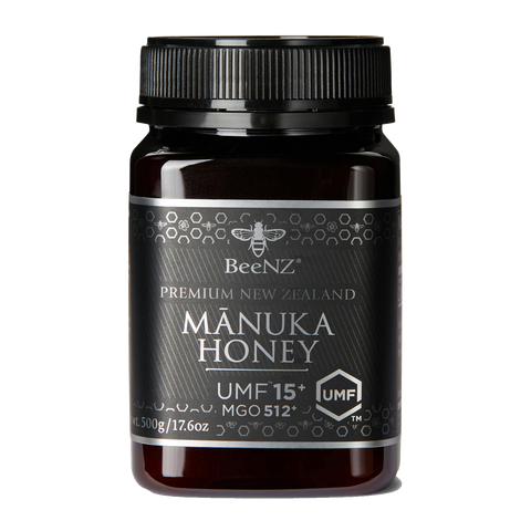 BeeNZ Manuka Honey UMF15+ - 17.6 OZ 12 Pack