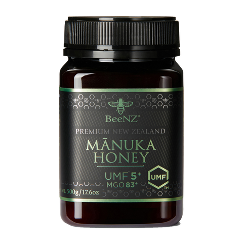 BeeNZ Manuka Honey UMF5+ - 17.6 OZ 12 Pack