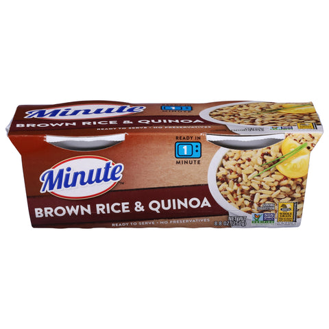 Minute Brown Rice & Quinoa 8.8 oz - 8 Pack