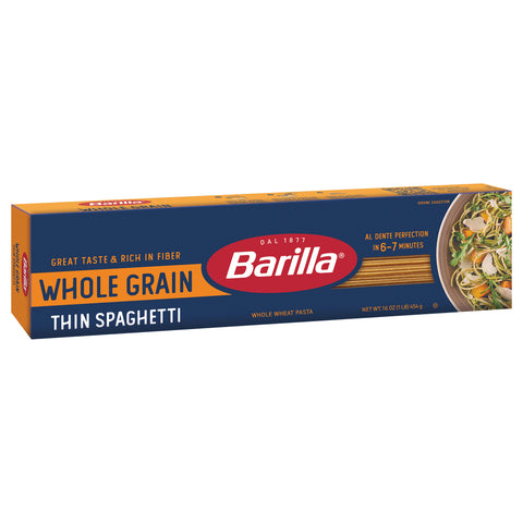 Barilla Whole Grain Thin Spaghetti 16 OZ
