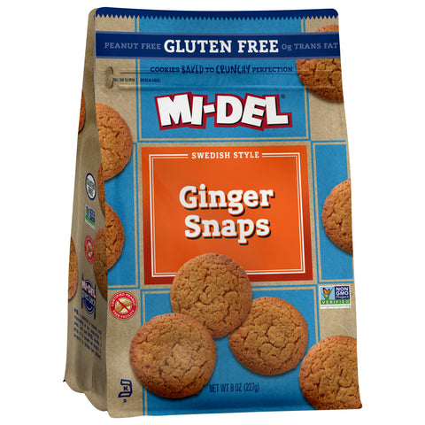 Mi-Del Gluten Free Ginger Snap 8 OZ