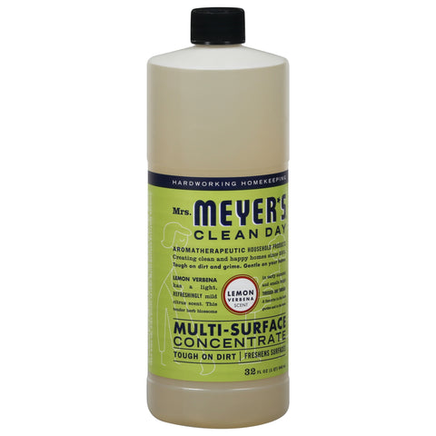 Mrs. Meyer's Clean Day Lemon Verbena Multi-Surface Concentrate 32 FZ