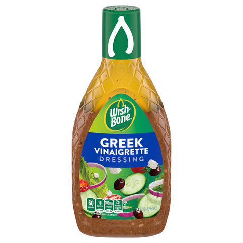 Wish-Bone Greek Vinaigrette Dressing 15 FZ