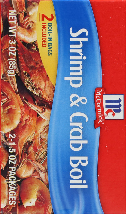 McCormick Shrimp & Crab Boil - 3 OZ 12 Pack