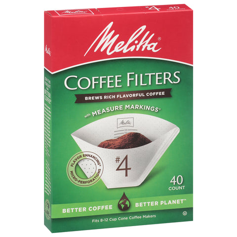 Melitta Filters #4 40 CT