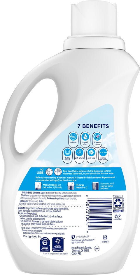 Downy Free And Gentle Fabric Softener 66 FZ