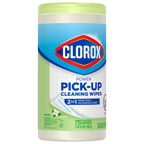 Clorox Jasmine Multi-Purpose Paper Towel Wipes 75 CT