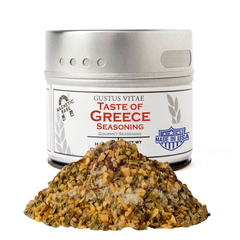 Gustus Vitae Taste of Greece Seasoning - 1.4 OZ 8 Pack