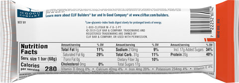 Clif Builder's Chocolate Protein Bars 2.4 OZ