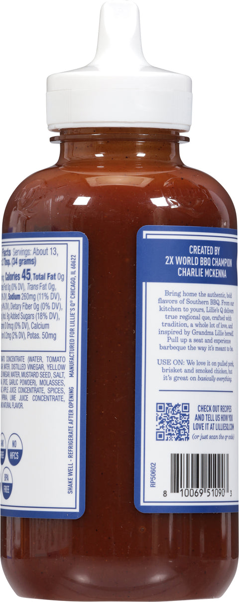Lillie's Q No. 40 Carolina Barbeque Sauce 15.5 oz