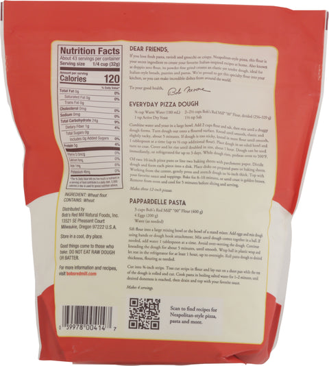 Bob's Red Mill 00 Flour 48 OZ