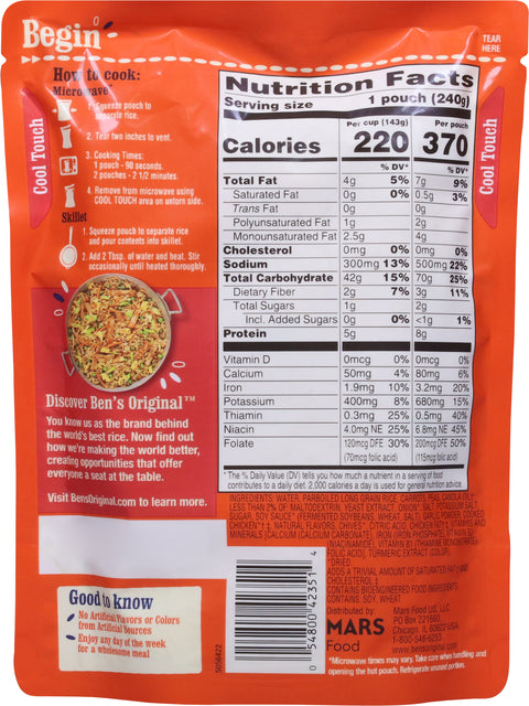 Ben's Original Ready Rice Fried 8.5 OZ