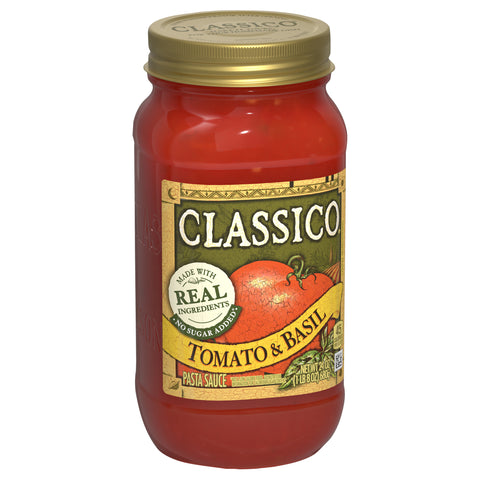 Classico Sauce Pasta Tomato & Basil 24 OZ