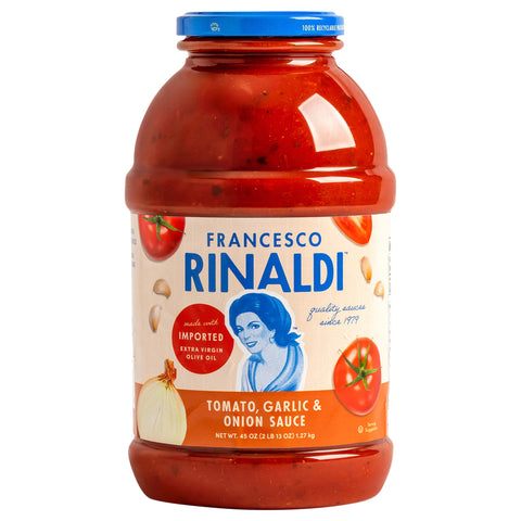 Francesco Rinaldi Sauce Pasta Tomato Garlic Onion 45 OZ