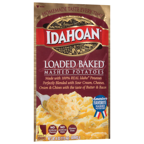 Idahoan Loaded Baked Mashed Potatoes 4 OZ