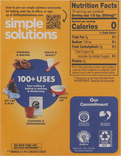 Arm & Hammer Baking Soda Pure 16 OZ