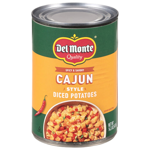 Del Monte Cajun Style Diced Potatoes 14.5 oz - 12 Pack