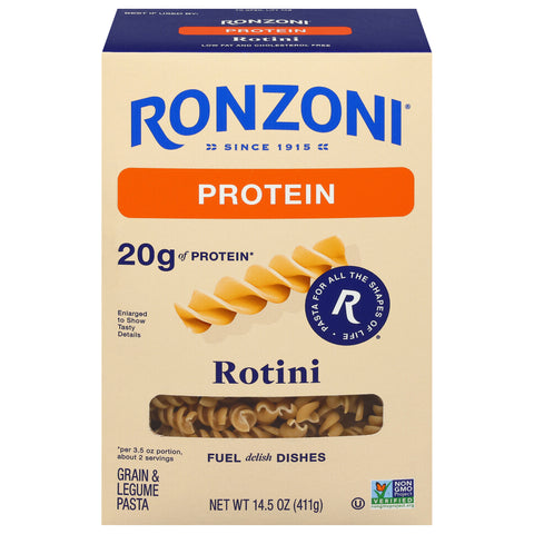 Ronzoni Protein Rotini 14.5 oz - 12 Pack