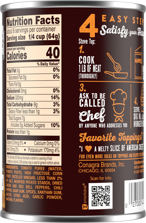 Manwich Original Sloppy Joe Sauce 15 OZ