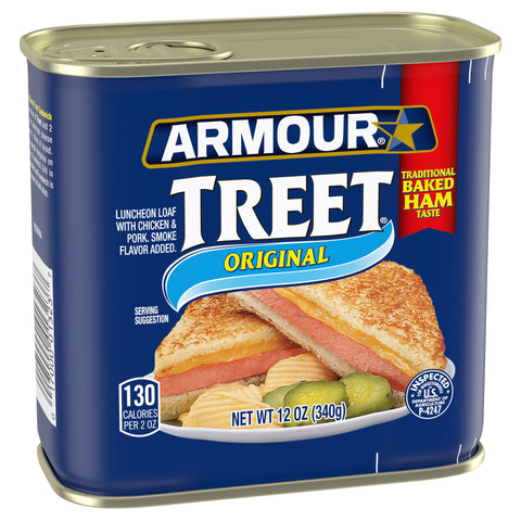 Armour Meat Treet Luncheon Loaf 12 OZ